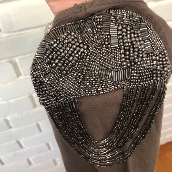 H&M Beaded Shoulder Detail Dress - Picture 1 of 4